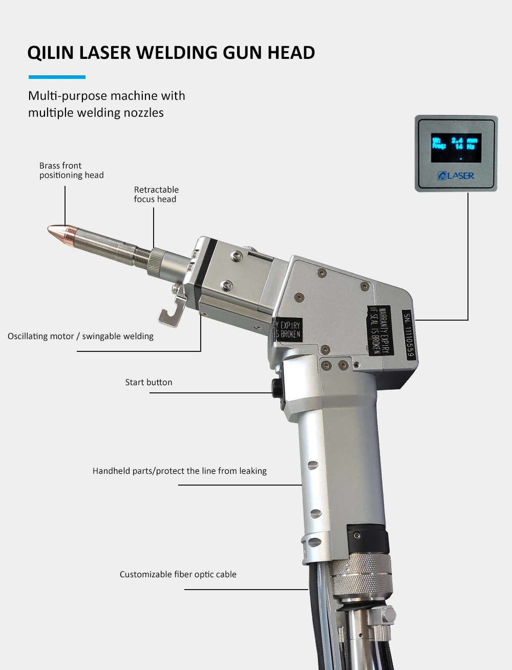 Handheld Laser Welder Portable 1000W 1500W 2000W Busbar Machine Laser Welding Machine video