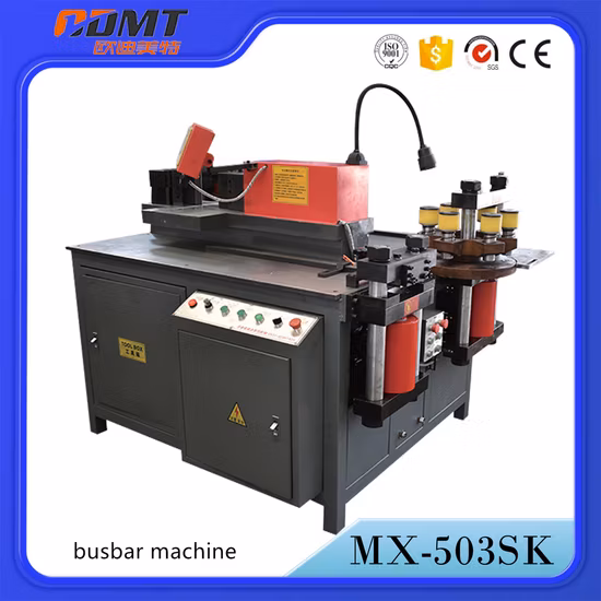 Macchina piegatubi idraulica portatile per sbarre collettrici CNC